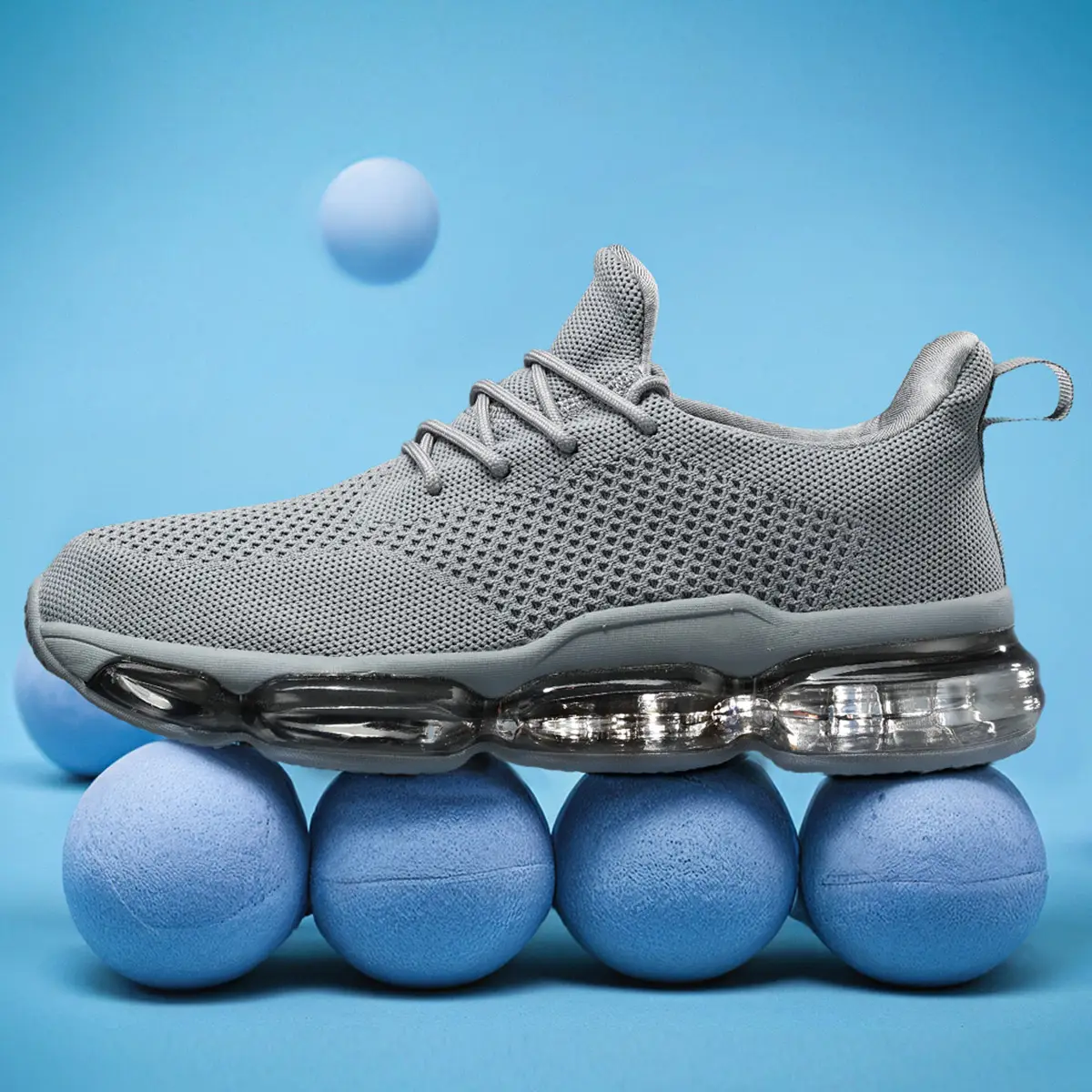 Mens Walking Shoes Lightweight Breathable Non Slip Air Running Shoes Workout Casual Comfortable Fashion Tennis Sneakers White