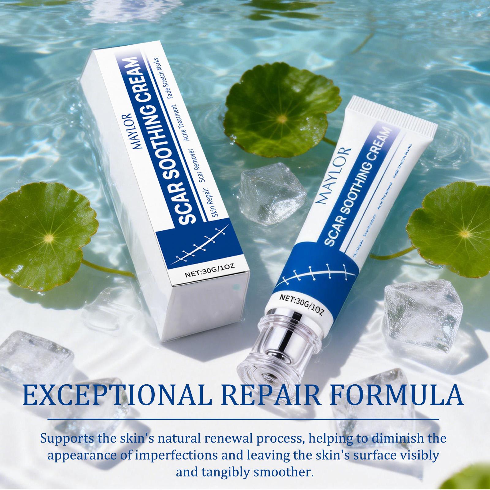 MAYLOR Scar Cream,Silicone Scar Gel,Scar Removal Cream,Scar Silicone Gel,Scar Gel,Scar Cream for Surgical Scars and Keloid Bump