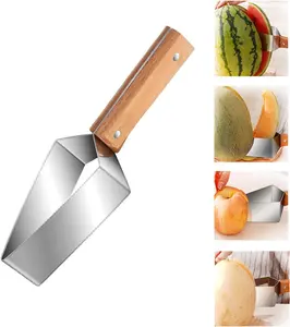 Stainless Steel Watermelon Slicer, Multi-functional Fruit Slicer, Fruit Divider, 1 Pcs Watermelon Cutting Tool