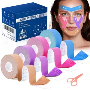 Anti Wrinkle Face Tape| Anti Aging Face Tape for Wrinkles| Facial Myofascial Lift Tape for Skin| Skin Tape for Face & Forehead| Face Tapes for Lifting Sagging Skin