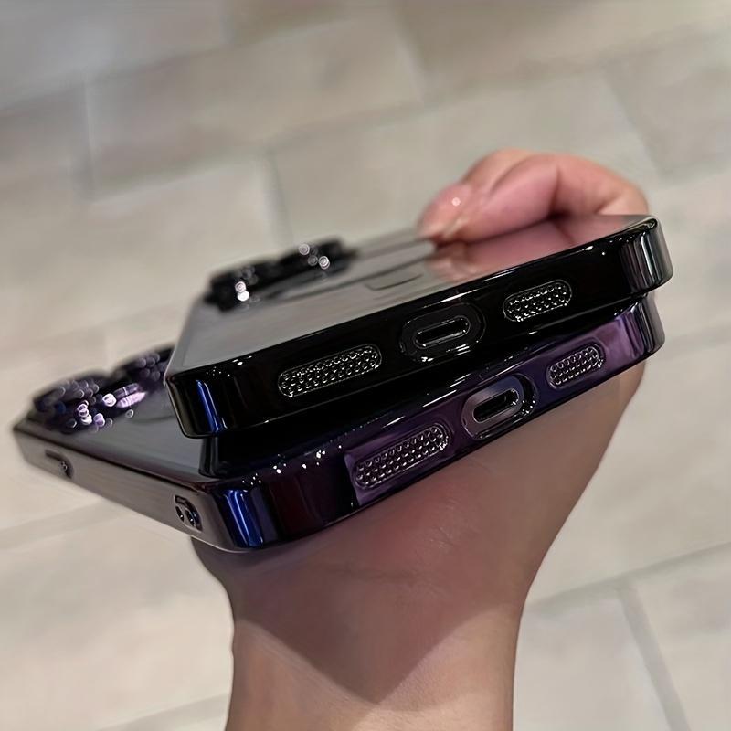 Luxury Magnetic For Magsafe Wireless Charge Plating Clear Case For iPhone 12 13 14 15 16 17 Air Pro Plus Max Shockproof Silicone Cover