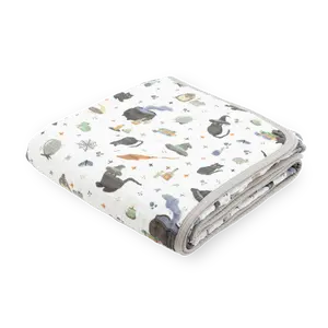 Original Cotton Muslin Quilt - Cats and Cauldrons