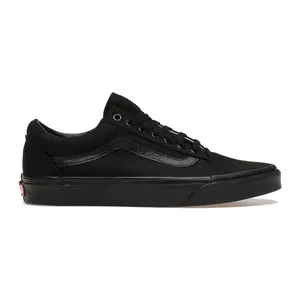Vans Men's Black Old Skool Skate Sneakers, VN000D3HBKA