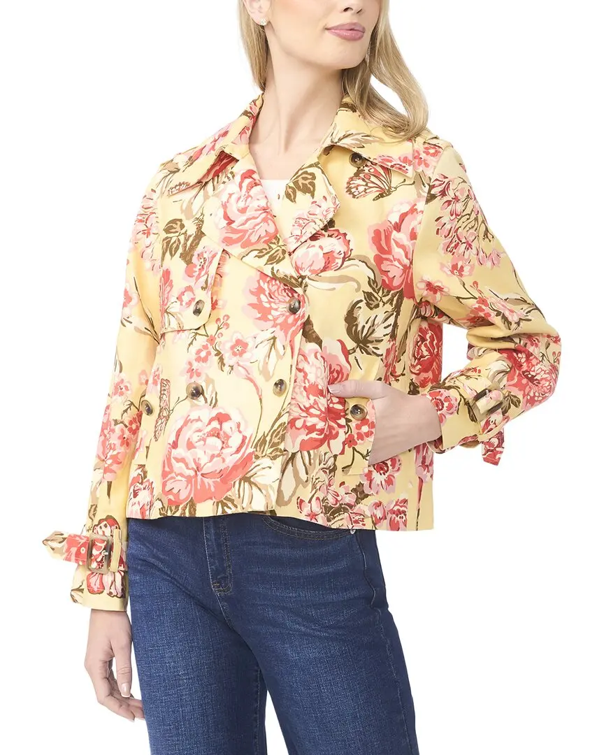 Ted Baker Leah Hip Length Linen Trench Coat