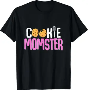 100% Cotton Funny Cookie Baking Outfit for Cookie Lovers Baker Moms T-Shirt