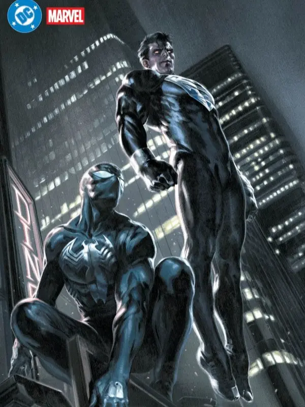 DC / Marvel: Superman / Spider-Man #1 2nd Printing Gabriele Dell'Otto Foil Virgin Variant
