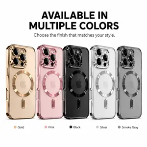 New Official Desert Gold Phone Case For iPhone 17Air 17 16 15 14 13 12 11 Pro Max Plus Clear Magsafe Magnetic Lens Protect Soft Cover Wireless Charging