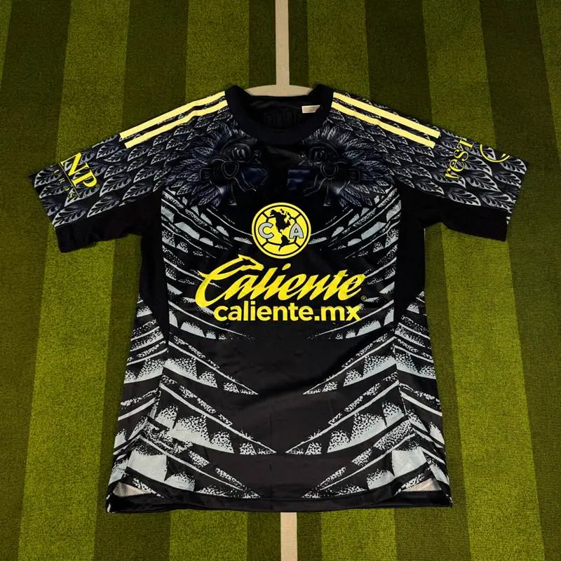 2025-26 Club America Away Kit FIDALGO #8 Short Sleeve Breathable Quick Dry Soccer Jersey LIGA MX