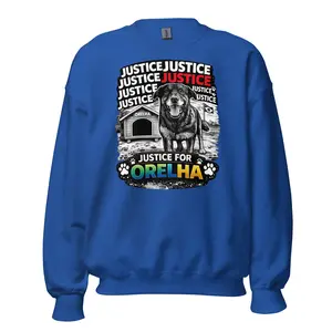 Justice for ORELHA Color Splash Beach crewneck