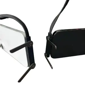 2026 New Invisible Holder Charging Cable, 240W Super Fast Charging, 2-in-1 Fast Charging Cord & Phone Stand, Ideal for Gaming and Office Use, Compatible with Apple and Android Type-C Devices, Black