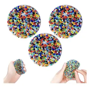 3 Pcs Skin Picking Fidget Toys Reusable Silicone Picky Pad for Dermatillomania ADHD OCD Stress Relief Portable Pimple Popping Toy