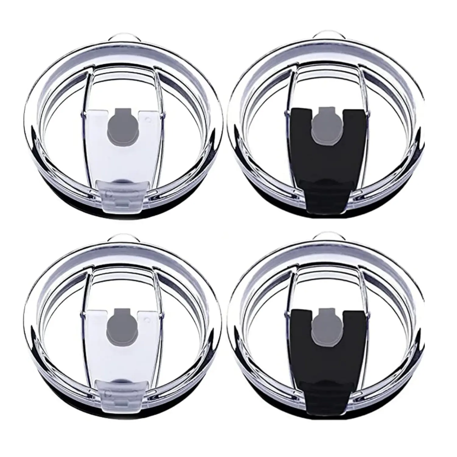 4Pcs 20oz Tumbler Lids,Spillproof Splash Resistant Lid for Yeti,Beast,Juro,Ozark Trail,Atlin,Coffee Mug and More Cooler Cup,Covers for 20 Ounce Tumbler - Home Improvement.