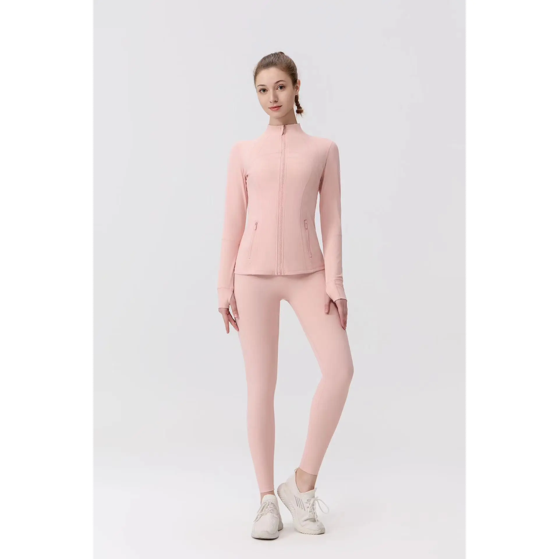 Sakura powder [yoga pants+jacket] origin