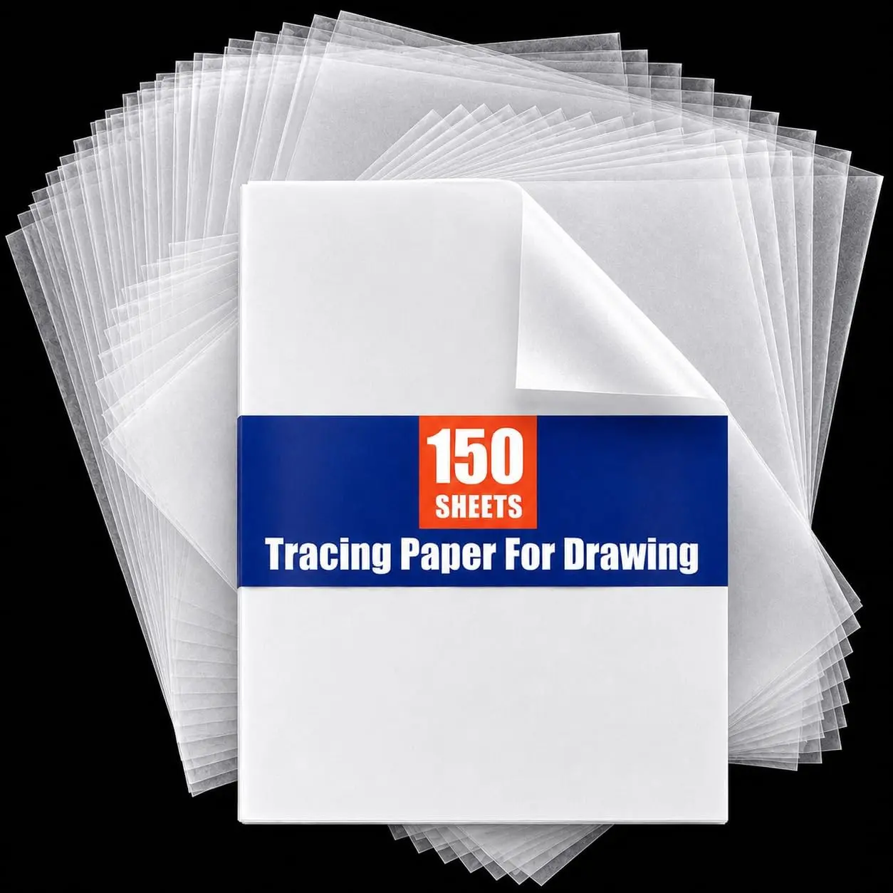 150PCS Transfer Tracing Paper - Translucent Trace Paper for Drawing
