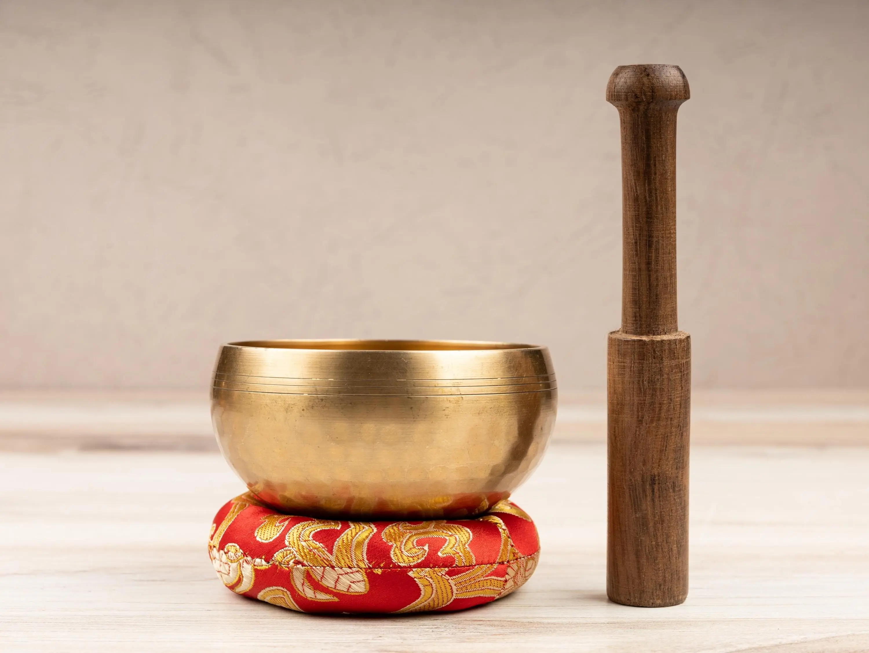 Tibetan Singing Bowl, 3" Hand-Hammered Design, Meditation Bowl, Sound Bowl Chakra Healing, Handcrafted Singing Bowl Set, Spiritual Gift