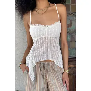 Stretch Lace Wrap Top