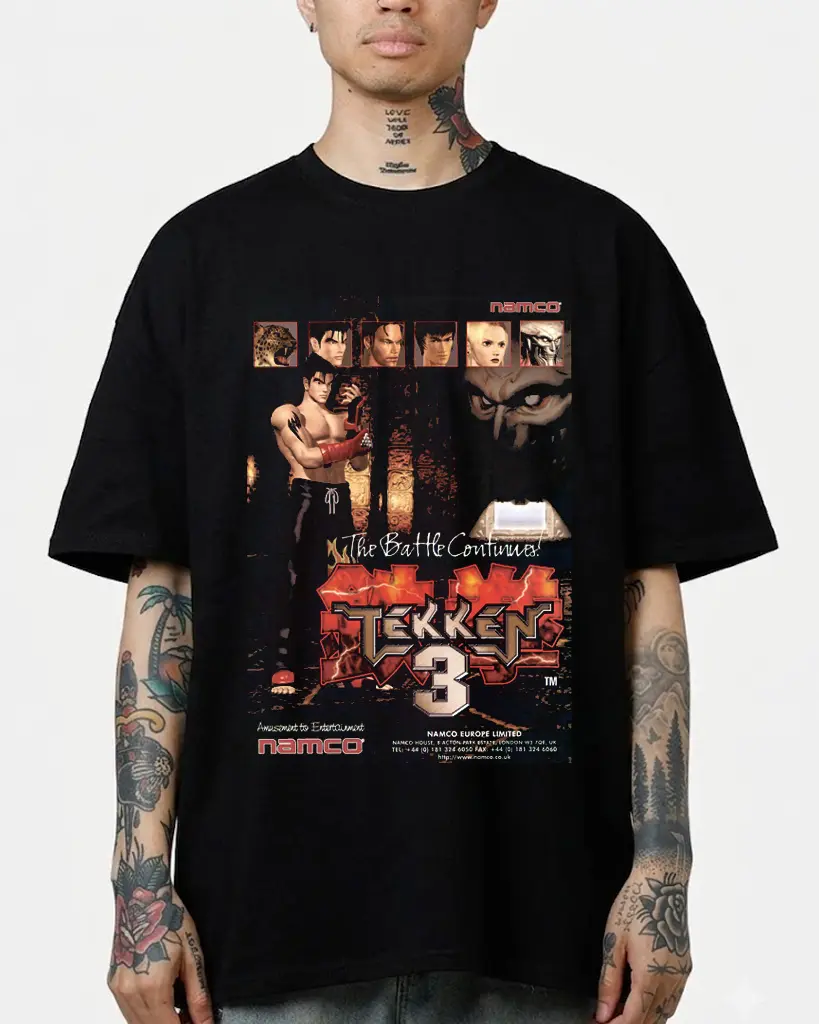 Tekken 3 Jin Kazama Inspired Gift For Fans T Shirt