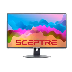 New Sceptre 24" Computer Monitor Gaming Office 1920x10800 Fhd 75hz   Vga Built-in Speakers Wall Mount Ready Black (e24 Series) - Automotive Computer graphics