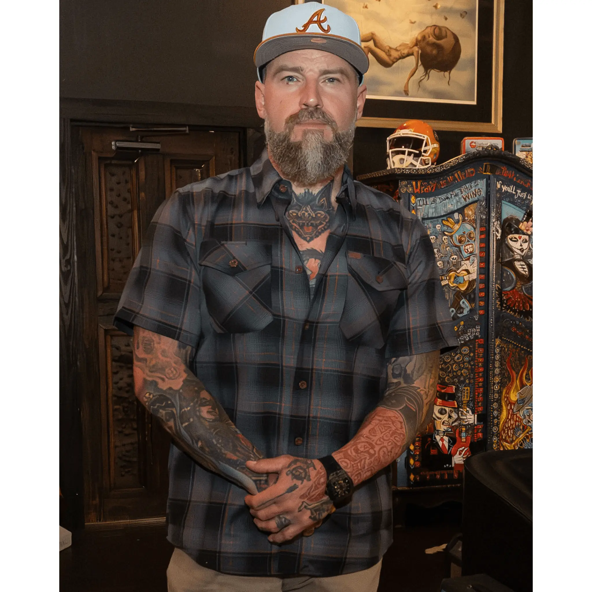 Zac Brown Band – Love & Fear 2026 Short Sleeve Flannel