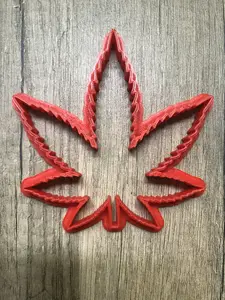 Cannabis Hemp Weed Cookie Cutter