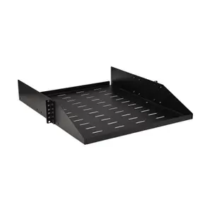 Tripp Lite series SmartRack Universal-Mount Steel Rack Shelf - 2U, Vented, 21.7 in. Deep, Holds up to 100 lb. (45 kg)