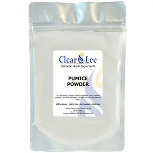 ClearLee Cosmetic Grade Pumice - Pure Natural Grain/Powder - Great for Skin Exfoliation in DIY Soaps, Masks, Scrubs for Face, Body, Foot