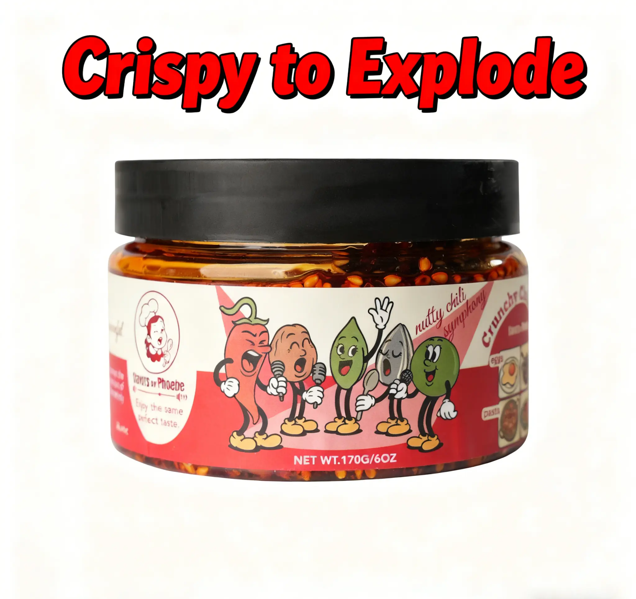 flavors by phoebe Best Selling Chili Crunch Flavor Dip Sauce