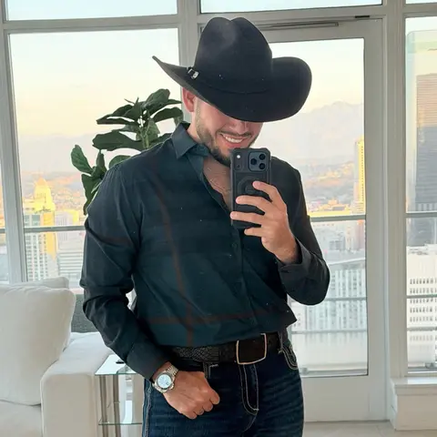 WEST PLAID LONG SLEEVE (FITTED)