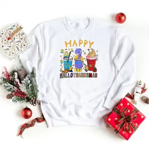 Happy Hallothanksmas minion’s sweater