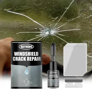 Auto Windshield Repair Kit Easy Glass Crack Repair Liquid for Chips and Small Cracks Car Glass Care Tool Automotive Gadget Supplies