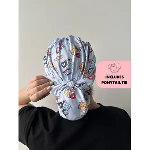 DuoStyle Scrub Hat - Nurse Dogs