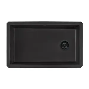 31 x 19 inch Undermount Granite Composite Single Bowl Kitchen Sink