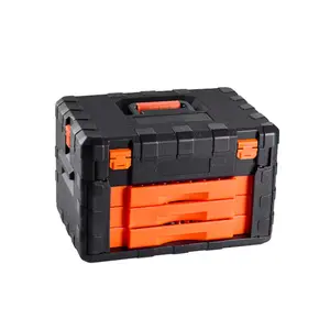 VEVOR Mechanics Tool Set and Socket Set 450 Pcs 1/4 3/8 and 1/2 inch Drive Deep and Standard Sockets SAE Metric Mechanic Tool Kit with Bits Wrenches Accessories Storage Case with Orange Drawer