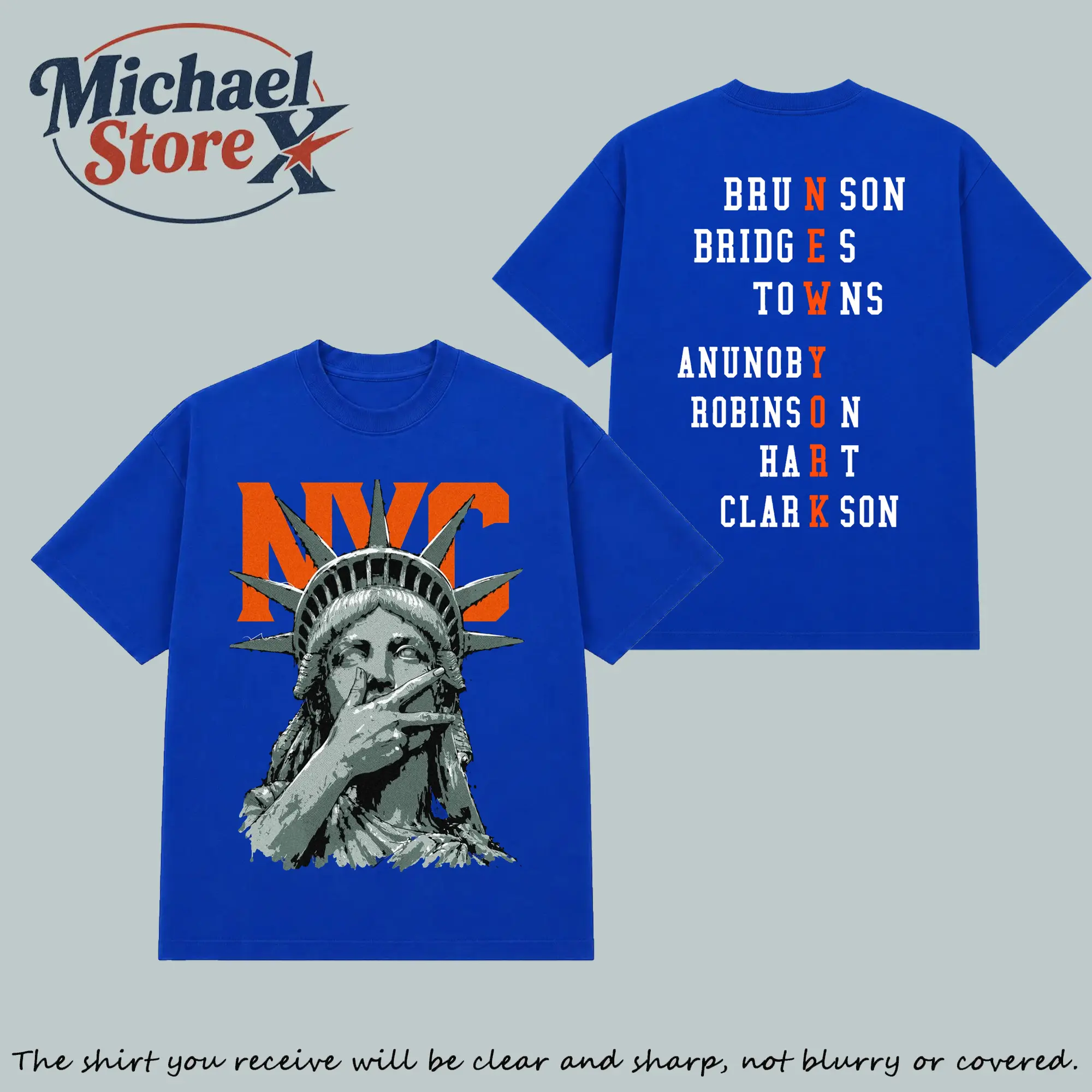 NewYork 2 side Graphic T-Shirt Sweatshirt Hoodie, Basketball Fans Apparel, Knicks Basketball Style Shirt, Basketball Streetwear, Orange Letter Graphic, Vintage Concert Game Day Gift For Fans, Unisex Top, Vibes