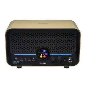 MOOER F15Li Intelligent Guitar Amplifier Powerful 15W with Smart Effects App Stero Sound Portable Guitar Amp Bluetooth 5.0 with 69 Effects Types Loop Drum Machine Tunner