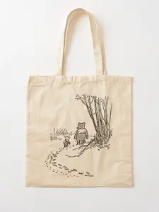 Sale up to 50%, Limited flash Deal, Pooh and Piglet Cotton Tote Bag
