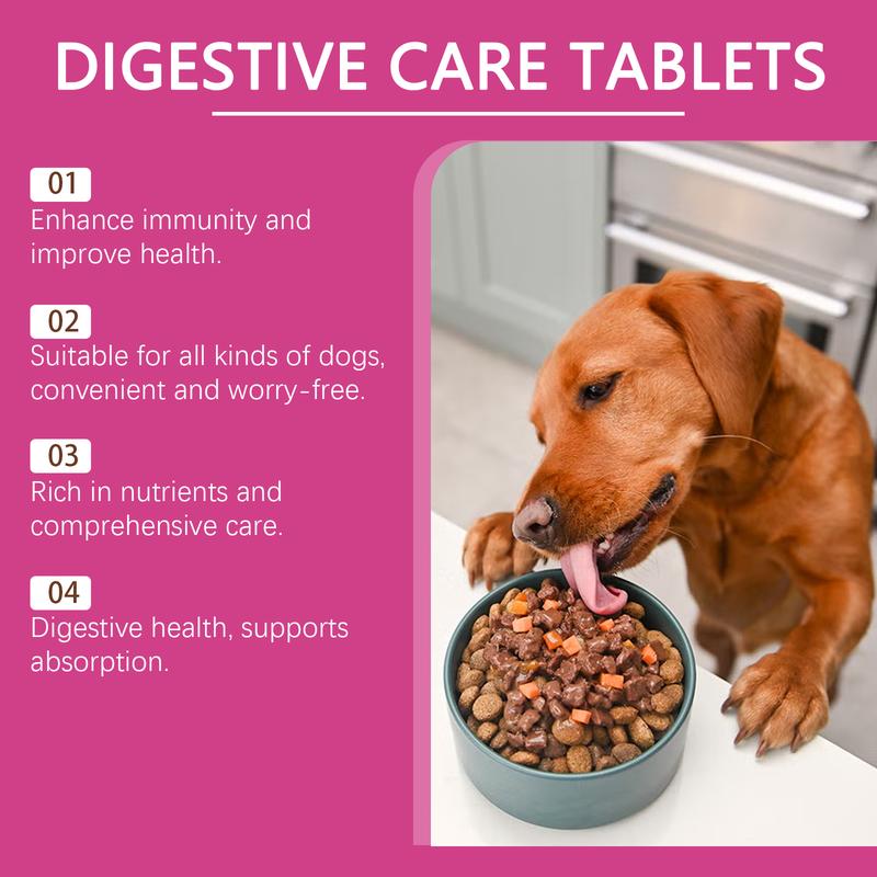 Dog Probiotic Tablets - Improve Gut Health, Balance Digestion and Absorption, and Provide Nutritional Supplements for Petslitter pellets, spray, litter tray, litter box, removal