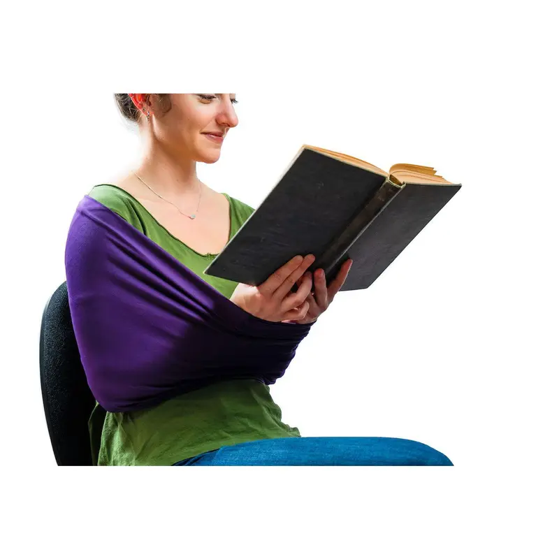 Armbie - Dual Arm Support Wrap; Use On Plane, Train, Bus; While Reading or Relaxing; At Dentist Office, Salon; Deep Compression Characteristics; Weighted Vest without the Weights; Personal Comfort; Wherever You Roam - Armbie's Got You Covered