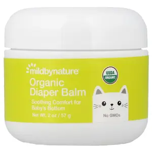 Mild By Nature Organic Diaper Balm, 2 oz (57 g)
