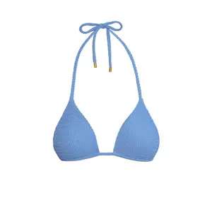 Palma Top - Azure Crinkle