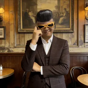 Half Face Cat King, Unique Design Half-Face Character, Perfect Addition to Your Collection, Ideal Gift for Cat Lovers