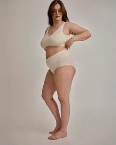 UltimateS Full Coverage High Rise Brief - Porcelain