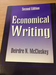 USED-Economical Writing by Deirdre McCloskey (Paperback)