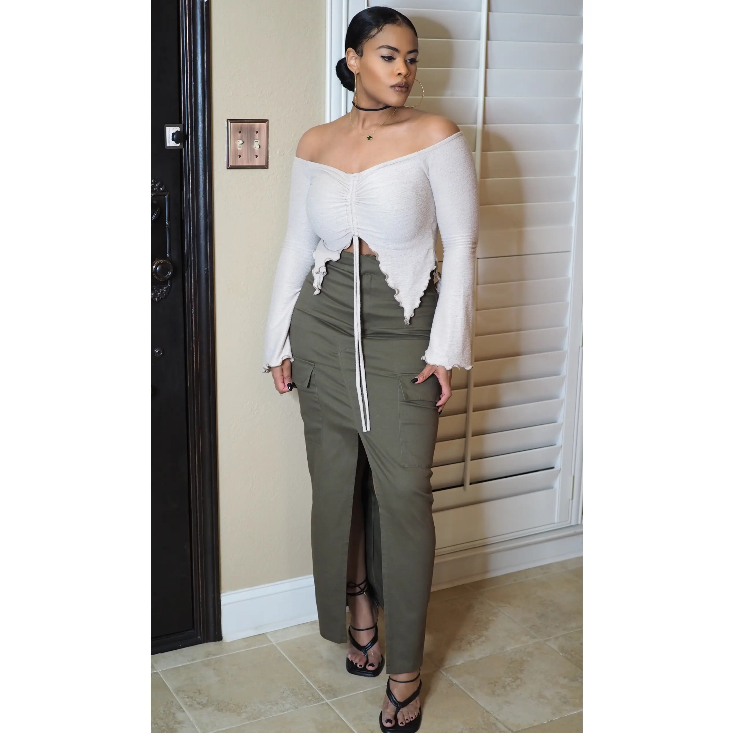 SAFARI | BARDOT TOP