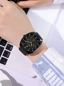 Fashion Women's Watch with Silicone Strap, Quartz Movement, Elegant Ladies Wristwatch, High-End Style, Casual Watch, Perfect for Daily Wear