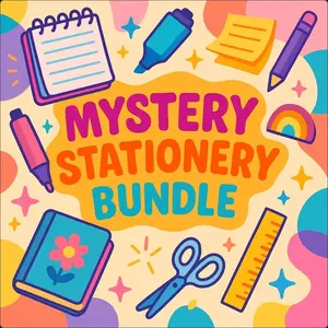15 Item stationery mystery bundle