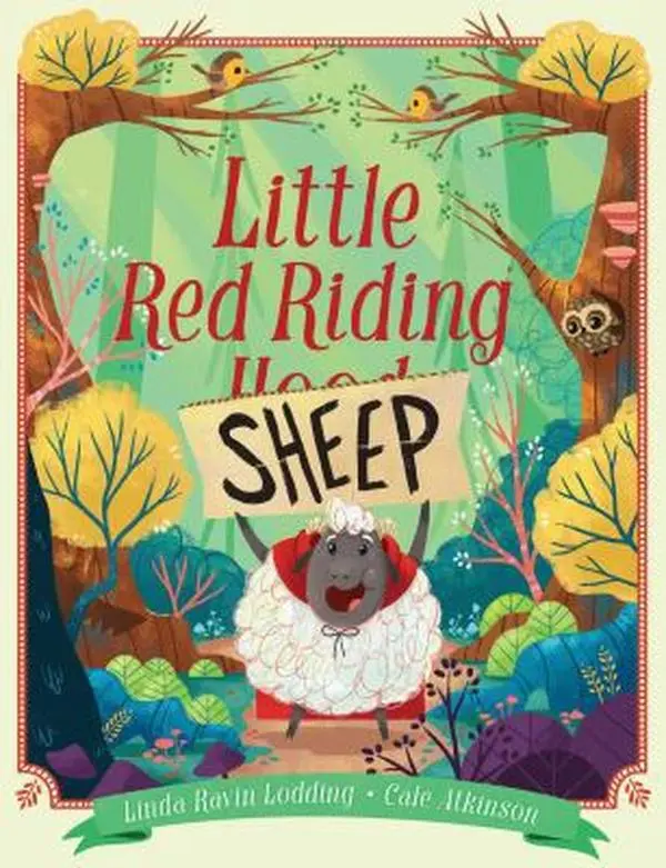 USED Book - Little Red Riding Sheep by Lodding, Linda Ravin (Hardcover) - english
