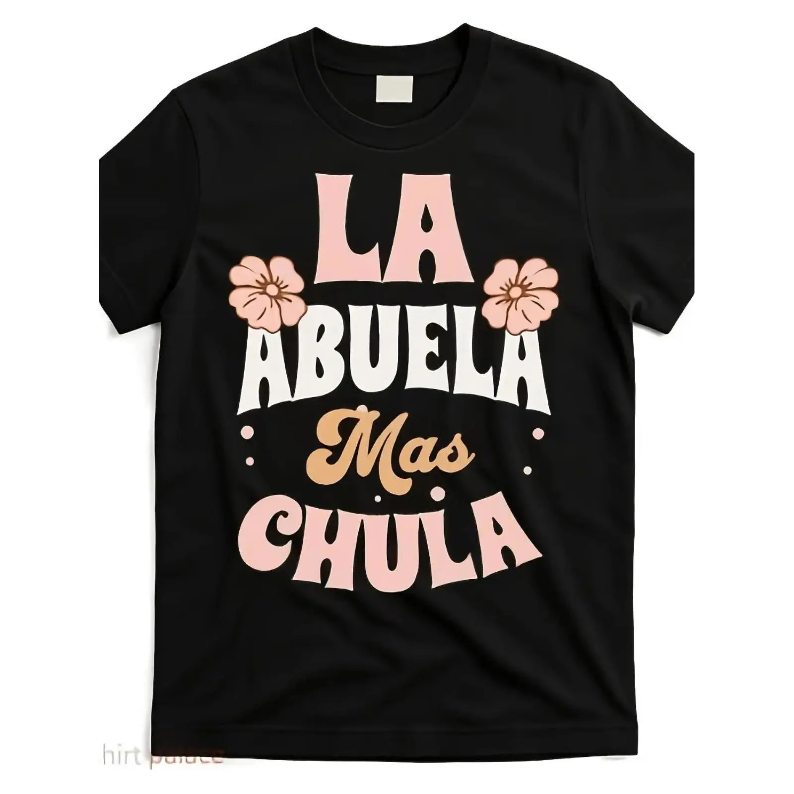 Stylish Gift for Grandmother Ultra Cute Spanish TShirt New Year Casual Short Sleeve Tee Soft