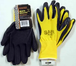 WorldWide Sales Online Latex Coated Work Gloves, Yellow Large – Gloves, import_2021_10_29_212114
