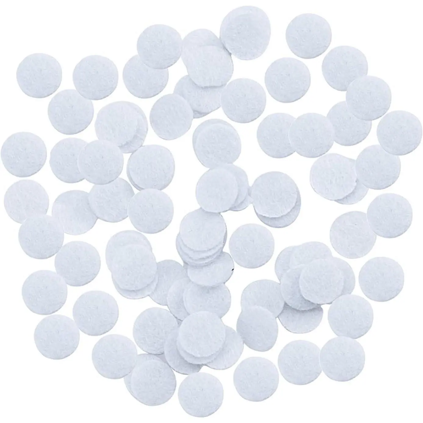 10mm Exfoliating Replacement Microdermabrasion Cotton Filter Pads, 800-Piece Set for Microdermabrasion Machine (Home Supplies), 10Mm Size